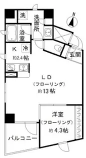 ステラフォート【2階】の間取り