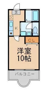 フローラステージ駅南【5階】の間取り