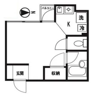 AQUA de VILLA【3階】の間取り