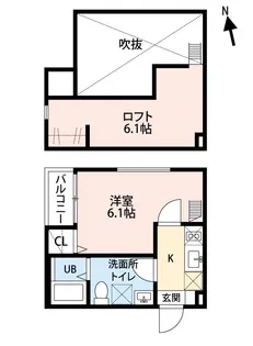 Bee House【2階】の間取り