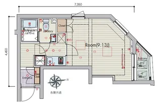 ビバリーホームズ大泉学園II【3階】の間取り