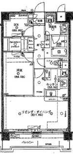 ロマネパーク大倉山【3階】の間取り