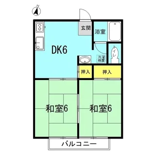 ビレッジNOW【2階】の間取り