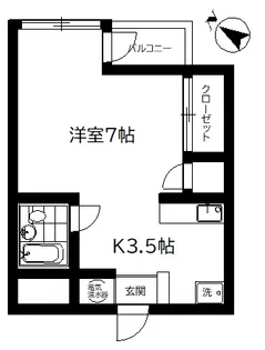 東京都渋谷区松濤2【マンション】の間取り