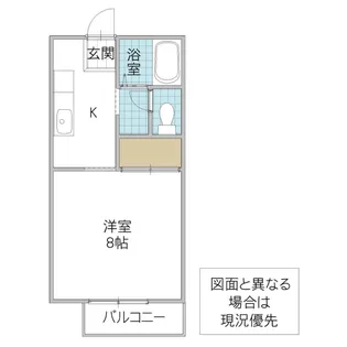 ポートタウン岡田 B【2階】の間取り