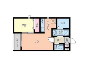 ENTER和白東【1階】の間取り