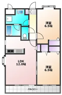 パディー上宿【3階】の間取り