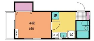 ハーモニーハイツ玉村【1階】の間取り