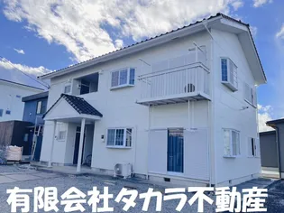 ハーモニーハイツ玉村【1階】の外観