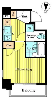 ヴェローナ錦糸町【3階】の間取り