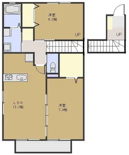 ステラ・ビアンカ【2階】の間取り