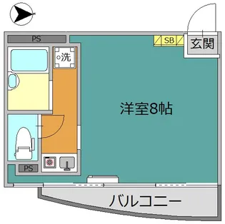 ラミアカーサ森下【3階】の間取り