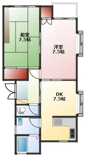 ベルパーチI【2階】の間取り