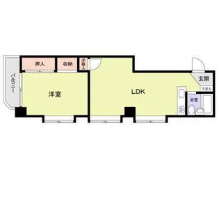 プラザ宿町【3階】の間取り