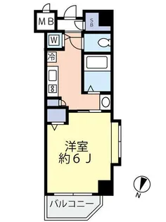 グランヴァン武蔵小山II【4階】の間取り