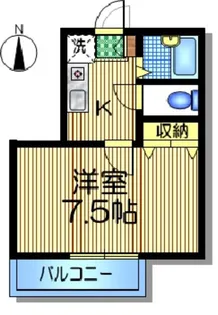 メゾン・ド・ボヌール【2階】の間取り