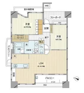 ファーストレジデンス紙屋町【12階】の間取り