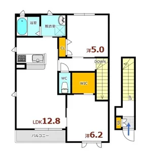 A・LIVE【2階】の間取り