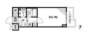 ルーブル練馬弐番館【1階】の間取り