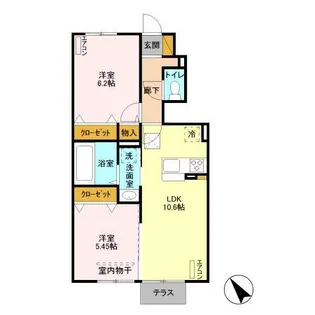 プルミエールC(おゆみ野5丁目)【1階】の間取り