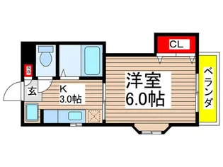 八千代台パーソナルハウスPart6【4階】の間取り