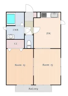 ボナール鷺沼台【2階】の間取り
