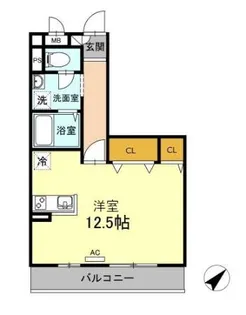 ソレーユ・トレビナ【2階】の間取り