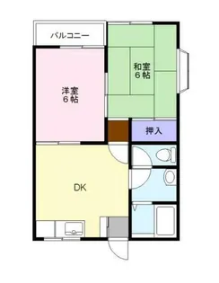シルクコート【2階】の間取り