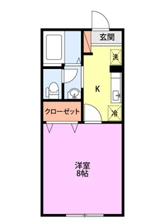 アビタシオン10【2階】の間取り