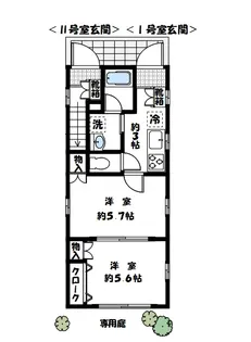 AKレジデンス【1階】の間取り