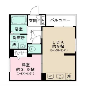Futaba Next(フタバネクスト)【3階】の間取り