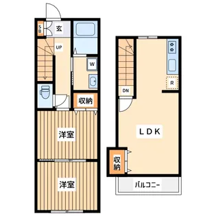 サンモール高尾の間取り