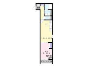 カーサプリムラ【1階】の間取り