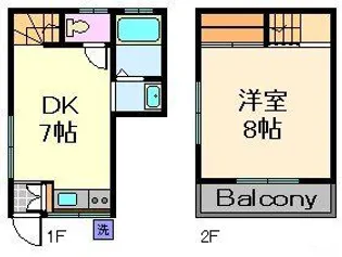 アイエスハウスの間取り
