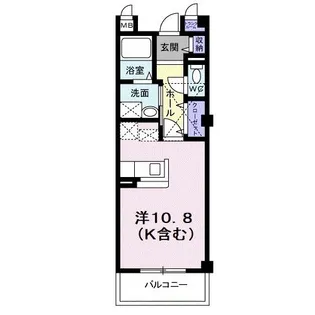 ヴィアーレ開成【2階】の間取り