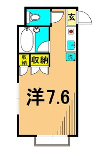 ハイムイケダ【2階】の間取り