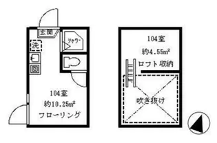 ソフィアパラソル【1階】の間取り