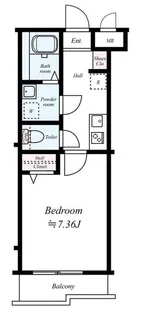 ディアレイシャス成増【4階】の間取り