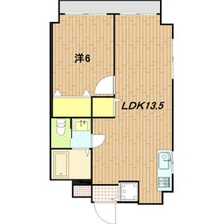 グリーンコート【3階】の間取り