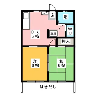 グレイシー西島【1階】の間取り