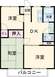 サンシティいずみ【2階】の間取り