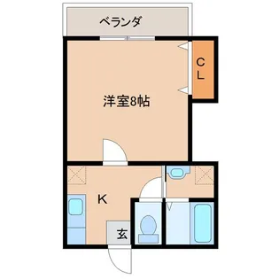 R56番館【2階】の間取り