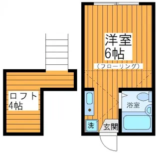 イエスタデイ【1階】の間取り