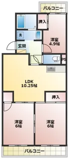 サンライズ本郷【2階】の間取り