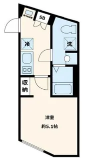 AGRACES Musashi-koyama【2階】の間取り