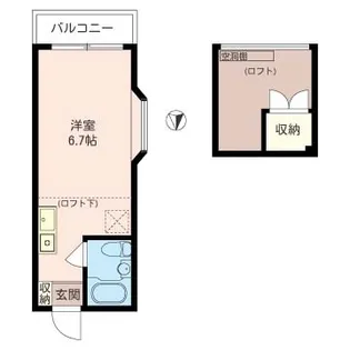 T-net アレックス朝霞台【1階】の間取り