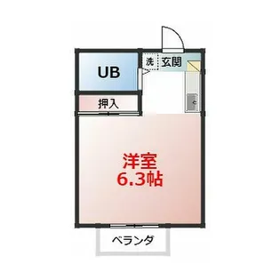 コーポセレクト【2階】の間取り