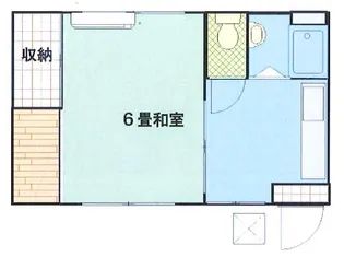フジハイツ【1階】の間取り