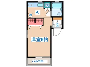 松岡マンション【3階】の間取り