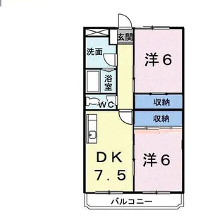 プラドール92【3階】の間取り
